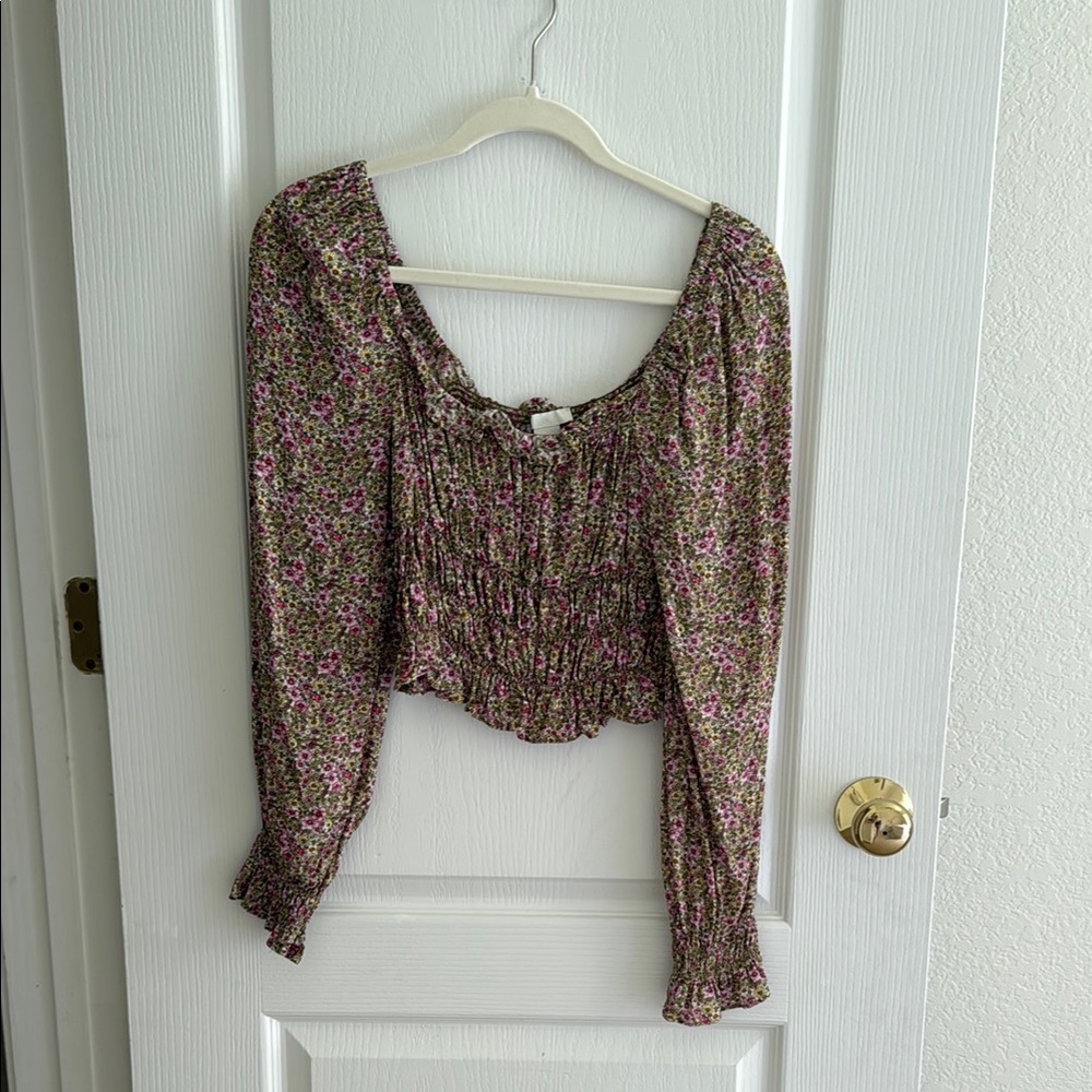 Floral Off-Shoulder Top